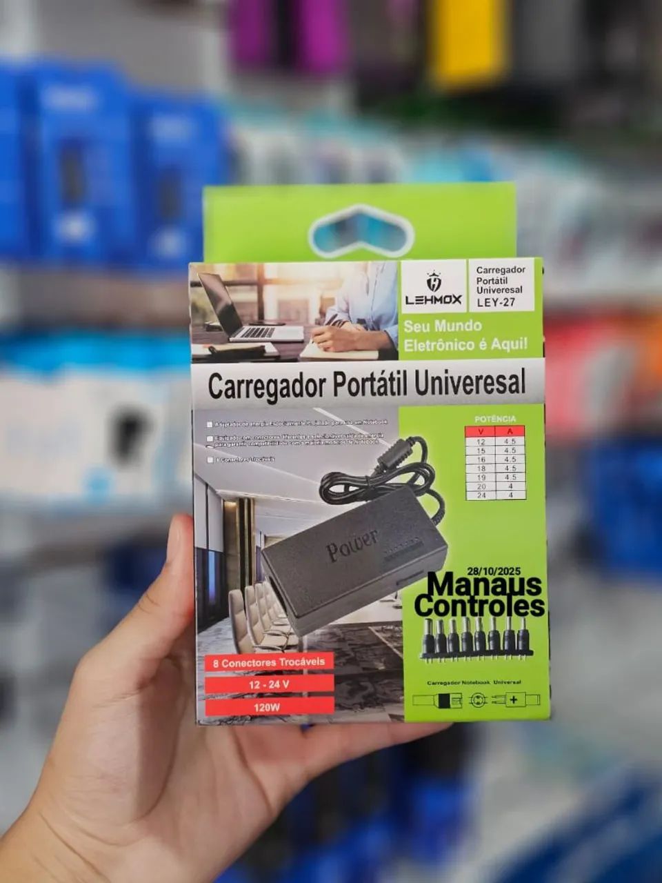 Fonte Universal para Notebook Lehmox 