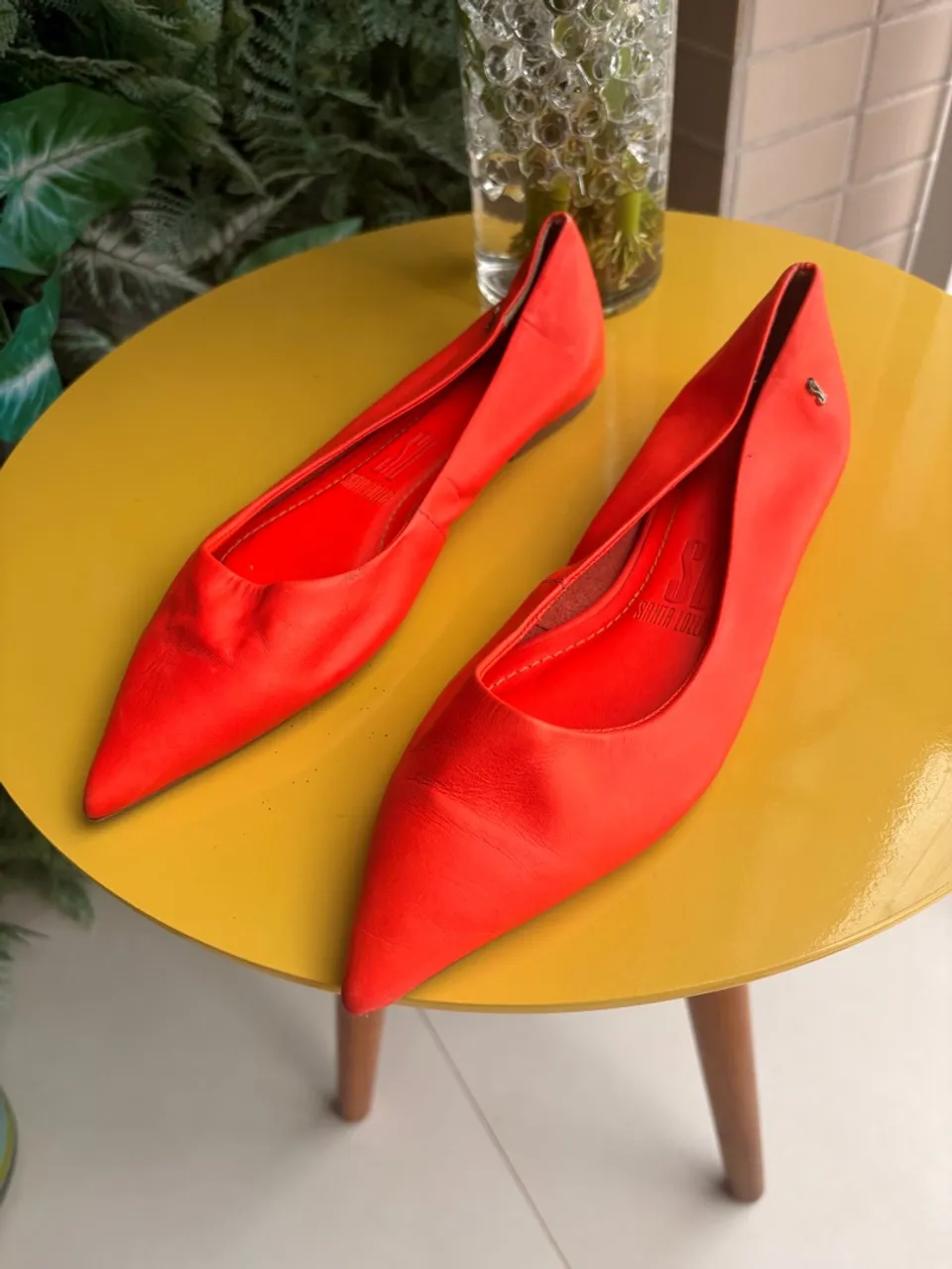 Scarpin flat da Santa Lolla