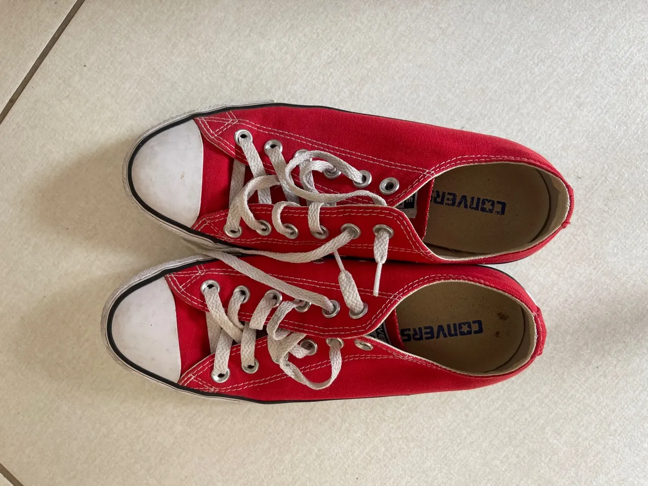 All star vermelho 37