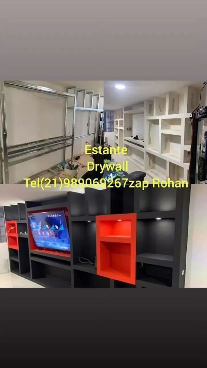 Drywall Rebaixamento e divisórias  - Foto 4