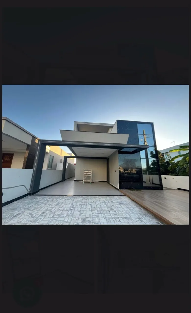 Casa nova em Condomínio- Jardim Santo Antônio (aceito troca em terreno)