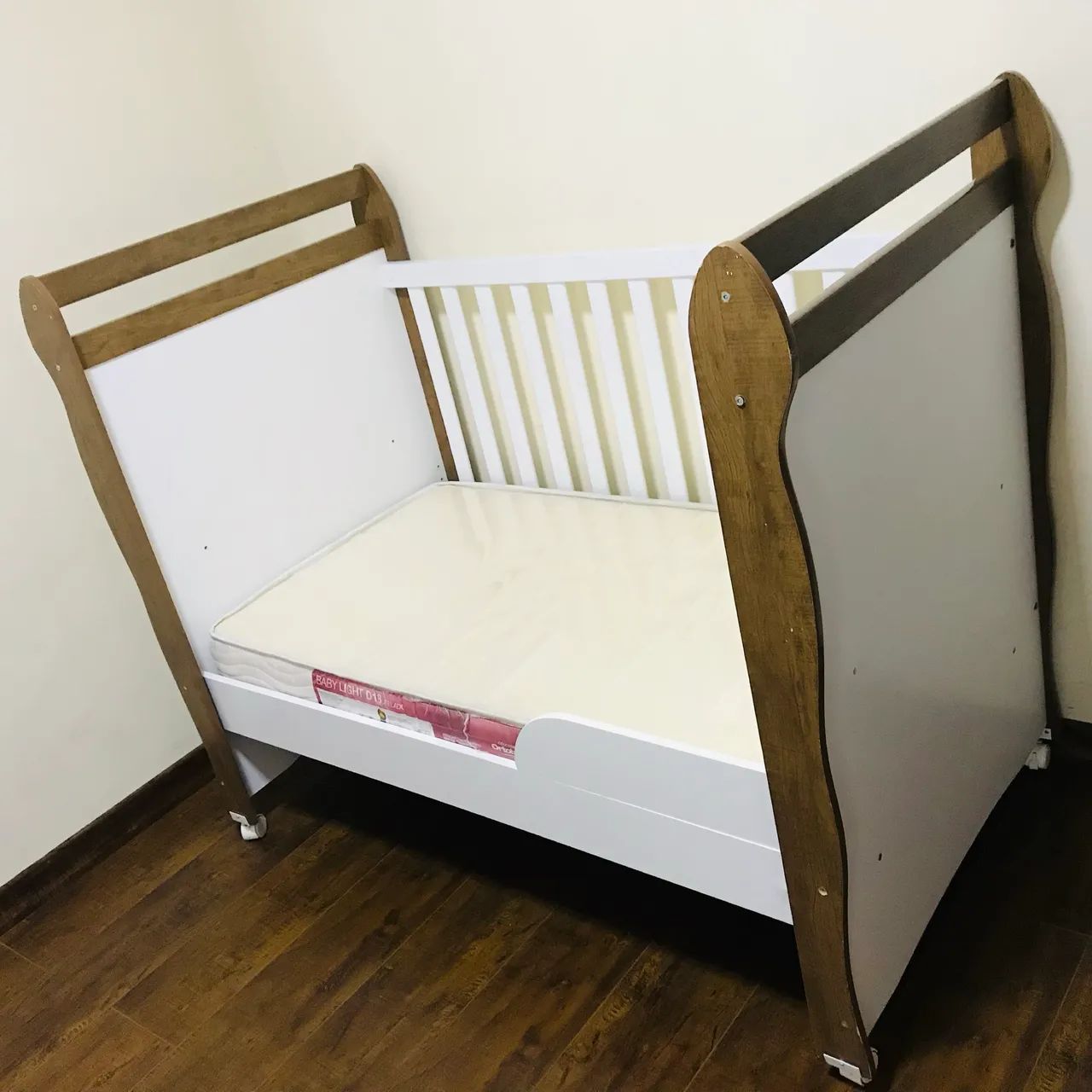 Berço + Colchão Grão de Gente (semi-novo) - Foto 6