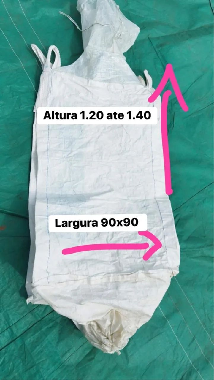 Vendo Big Bag sem logo!! Entrego em todo Brasil acima