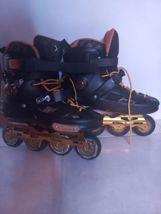 Patins Inline profissional oxer Abec 9 - Foto 2