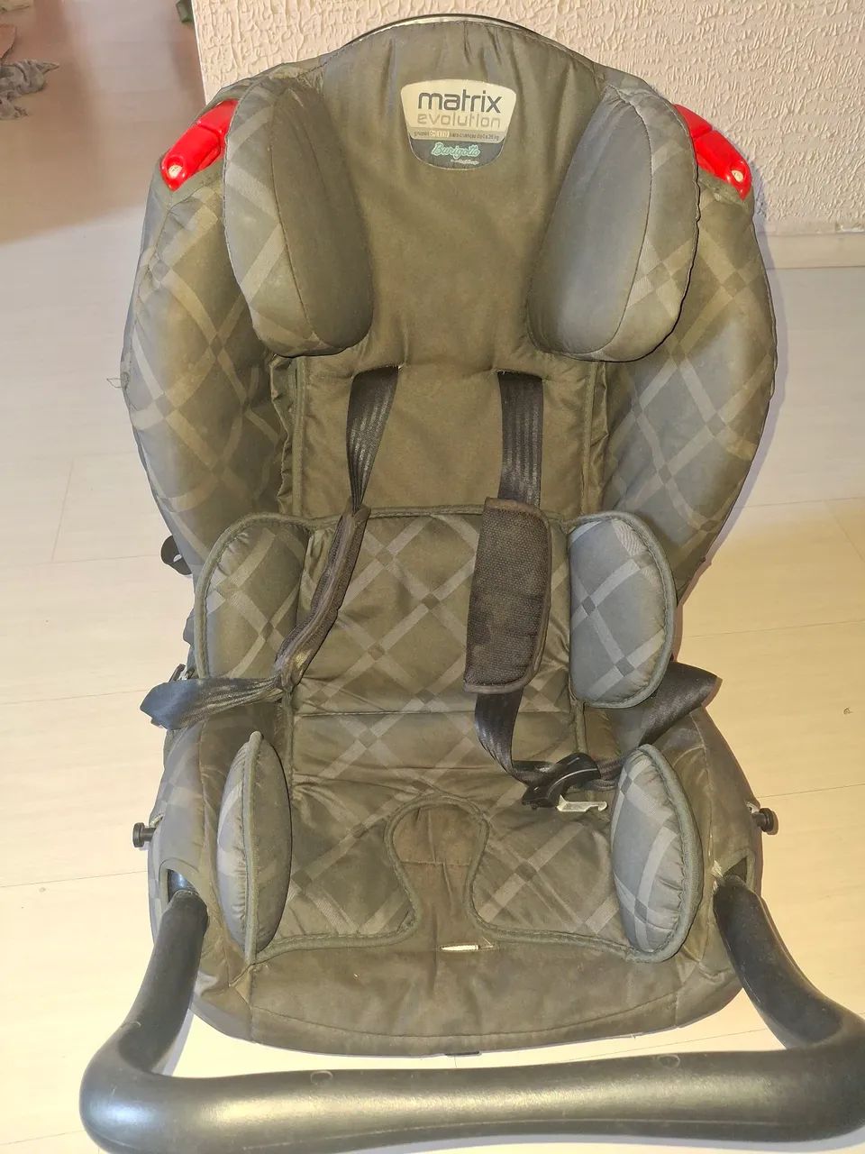 Cadeira bebê 0 a 25 kilos evolution burigotto - mento por cartão taxas pelo comprador