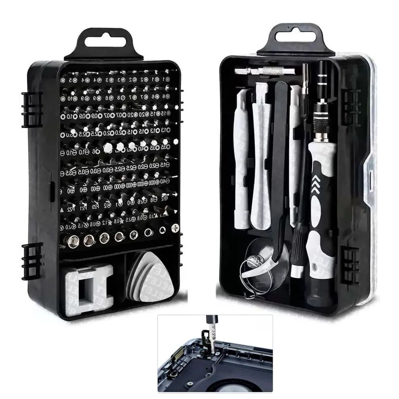 Kit Ferramentas Precisão 115 em 1 - Reparo Celular computador eletronicos