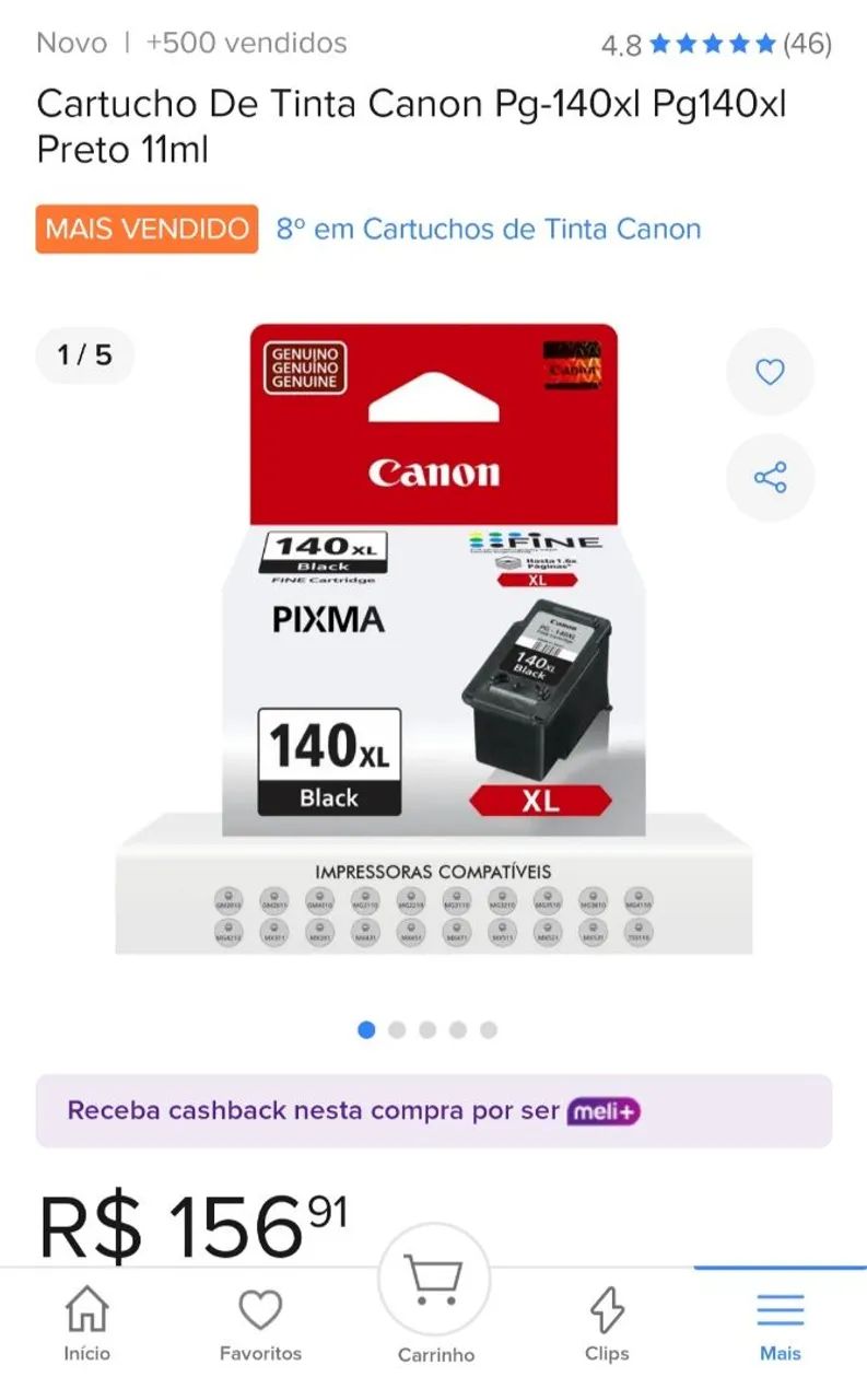 Impressora Cannon MG3610 - Foto 3