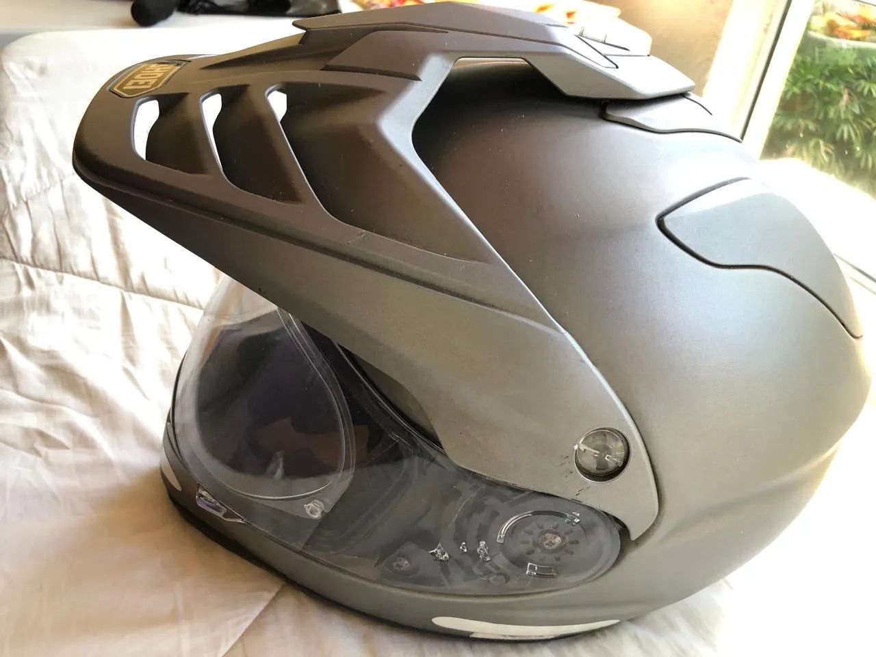 Capacete Shoei hornet adv monocolor - Foto 3