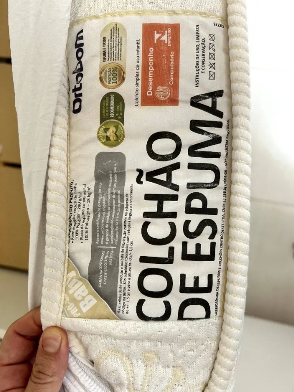 Berço/mini cama Haus da Lilibee com colchão - Foto 4