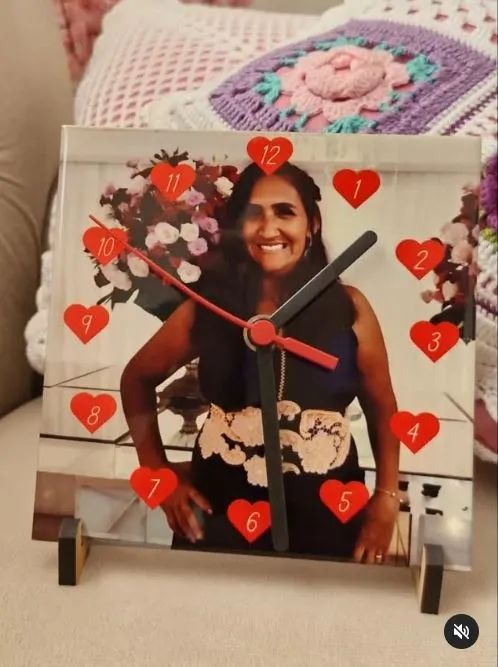 Relogio azulejo personalizado 15x15 - O tema que desejar