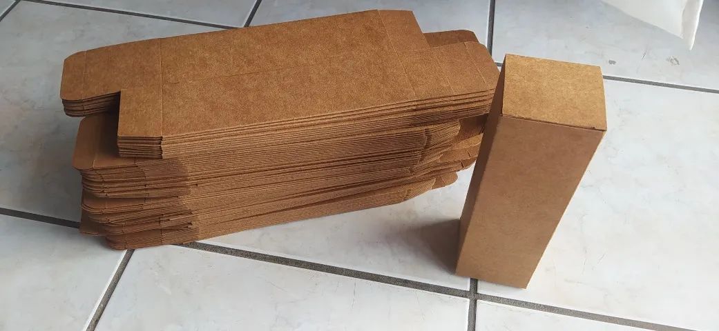Caixa de papel Kraft