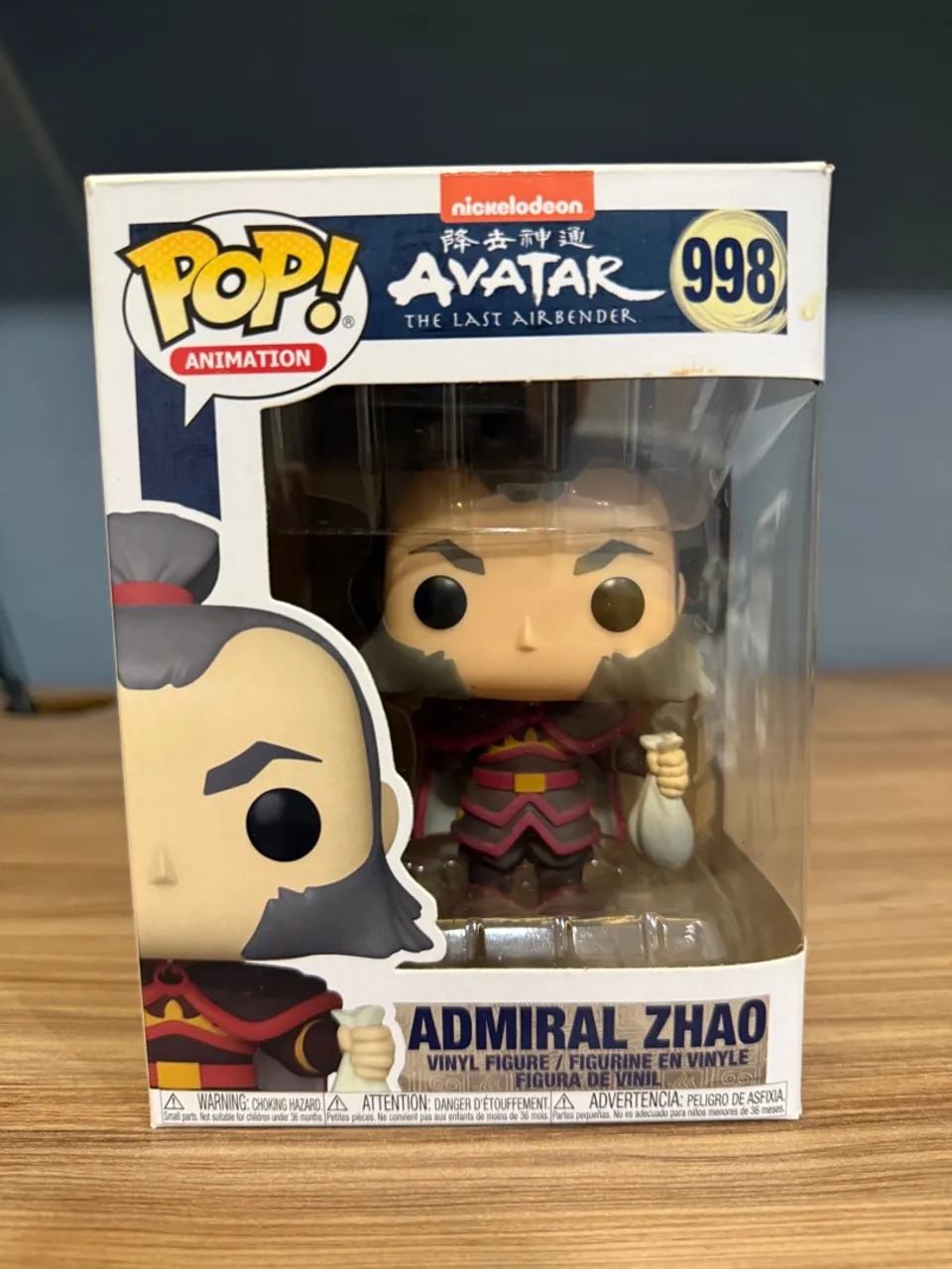 Funko Pop! Admiral Zhao - Avatar: A Lenda de Aang #998