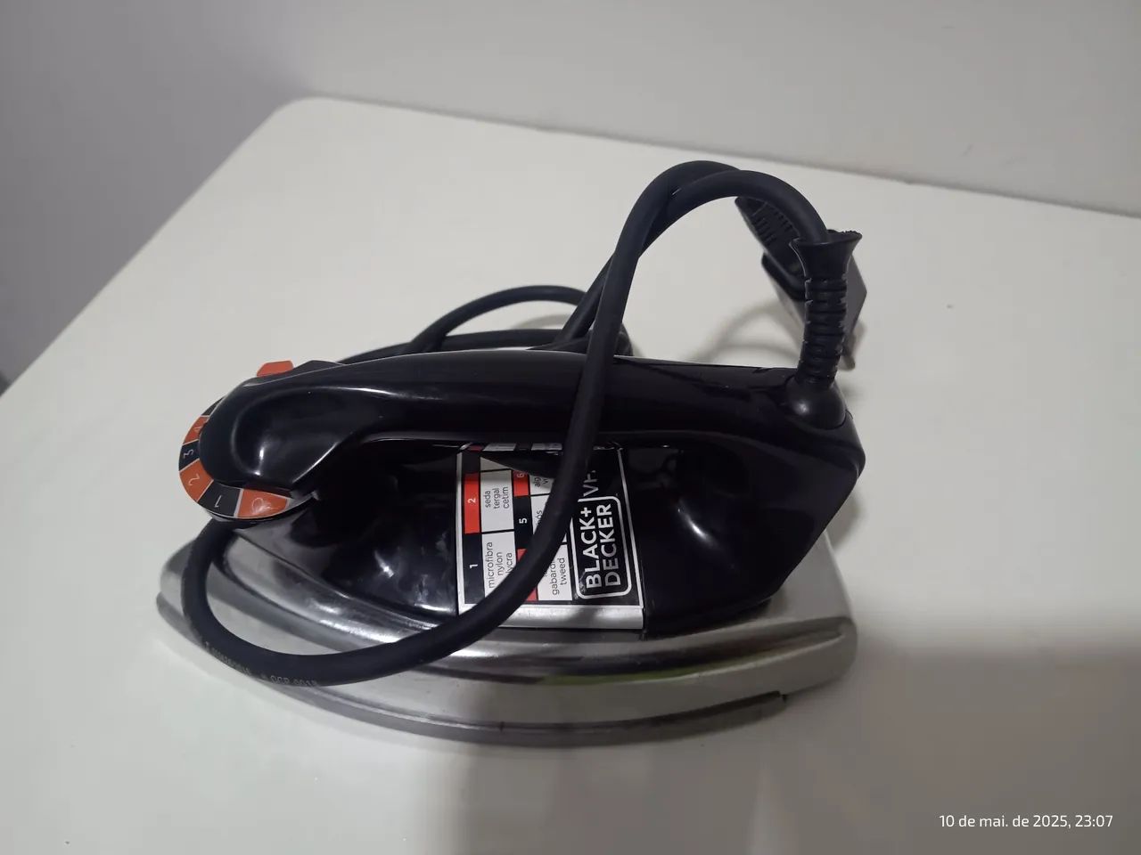 Ferro de Passar Roupa Black+Decker