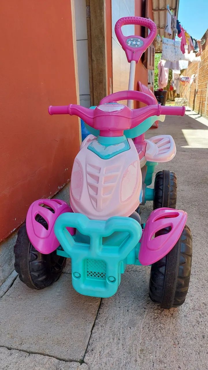 Quadriciclo infantil passeio e pedal.  - Foto 3