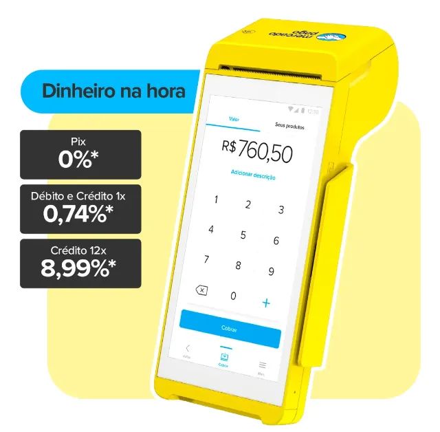 Máquina De Cartão Point Smart 2 4g Wifi na Caixa Lacrada!!!! - Foto 6