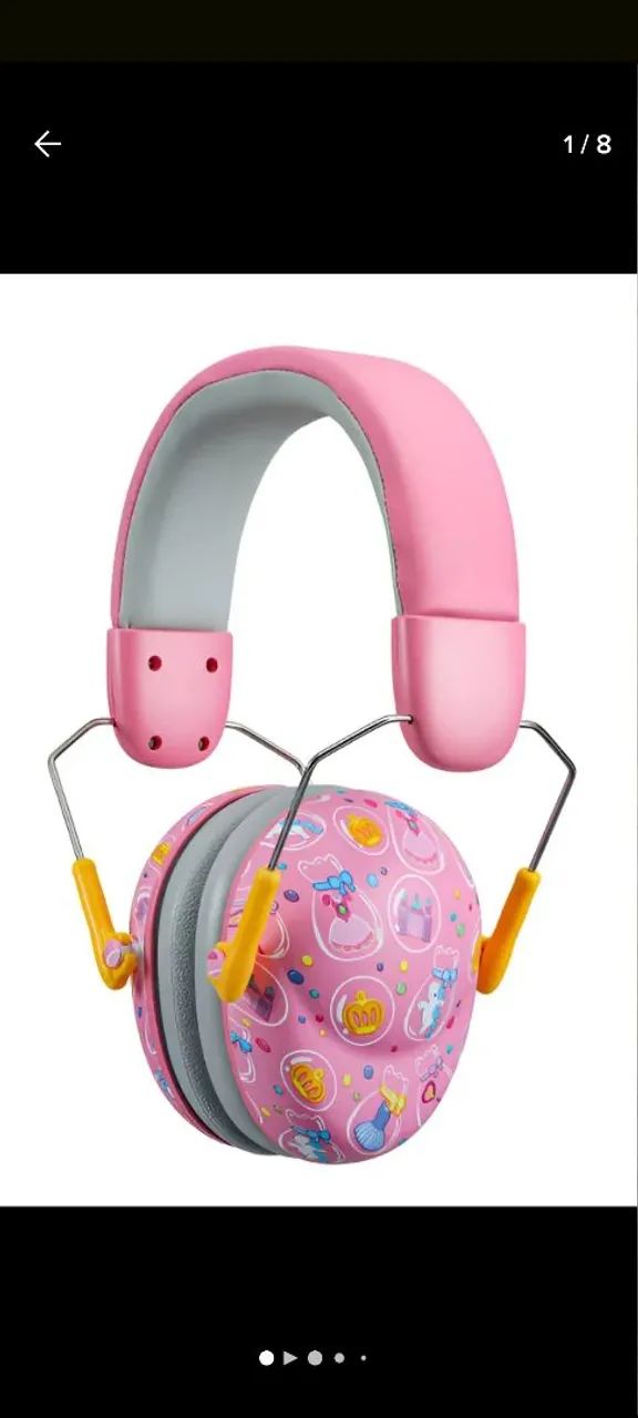 Pink Noise Cancelling Ear Muffs 28db64302953228673122