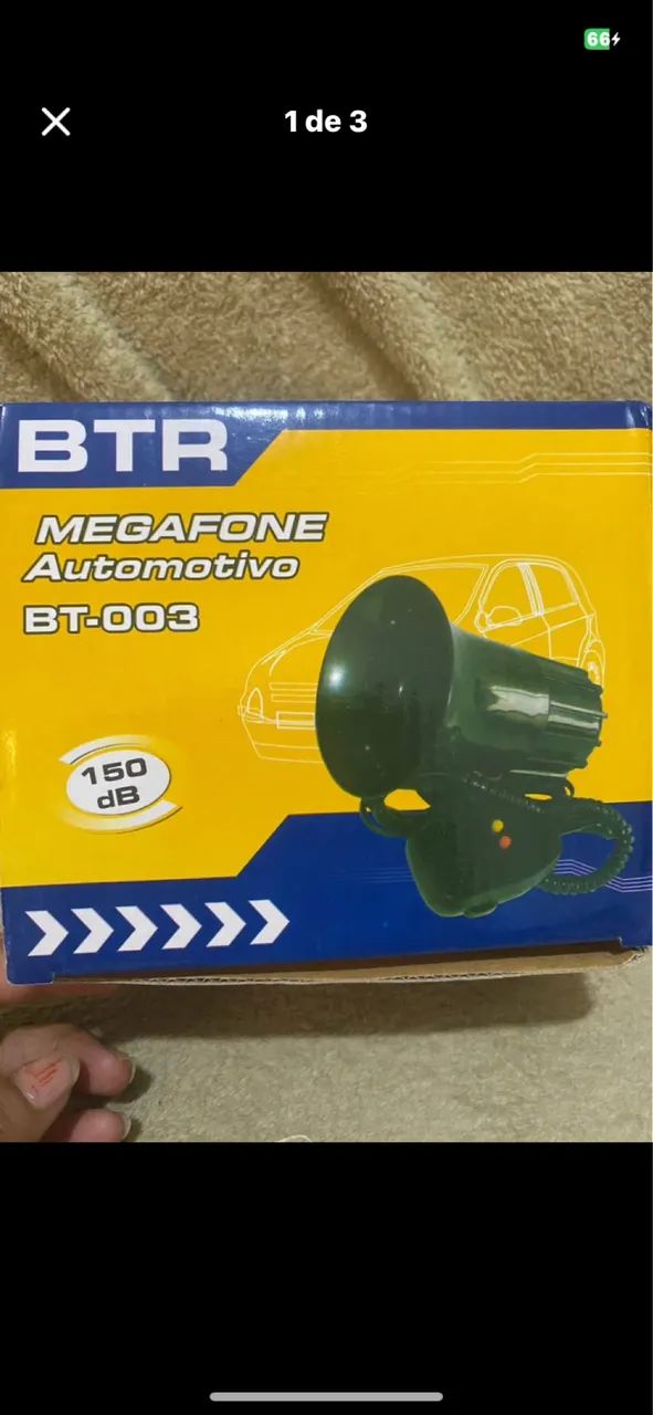 Megafone para carro 3 tons  - Foto 2
