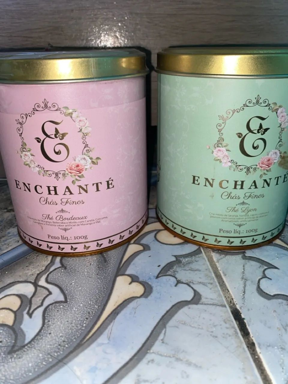 Chá Enchânté Bordeaux - 100g - Foto 2