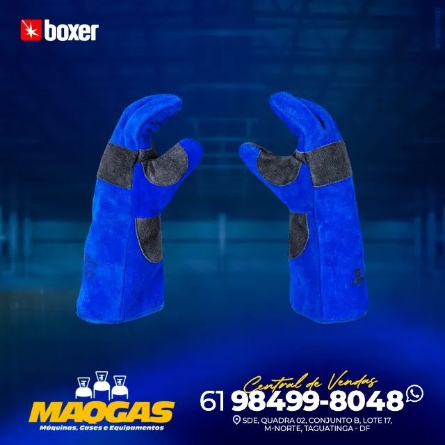 Luva de Soldador Macia Boxer Soldas