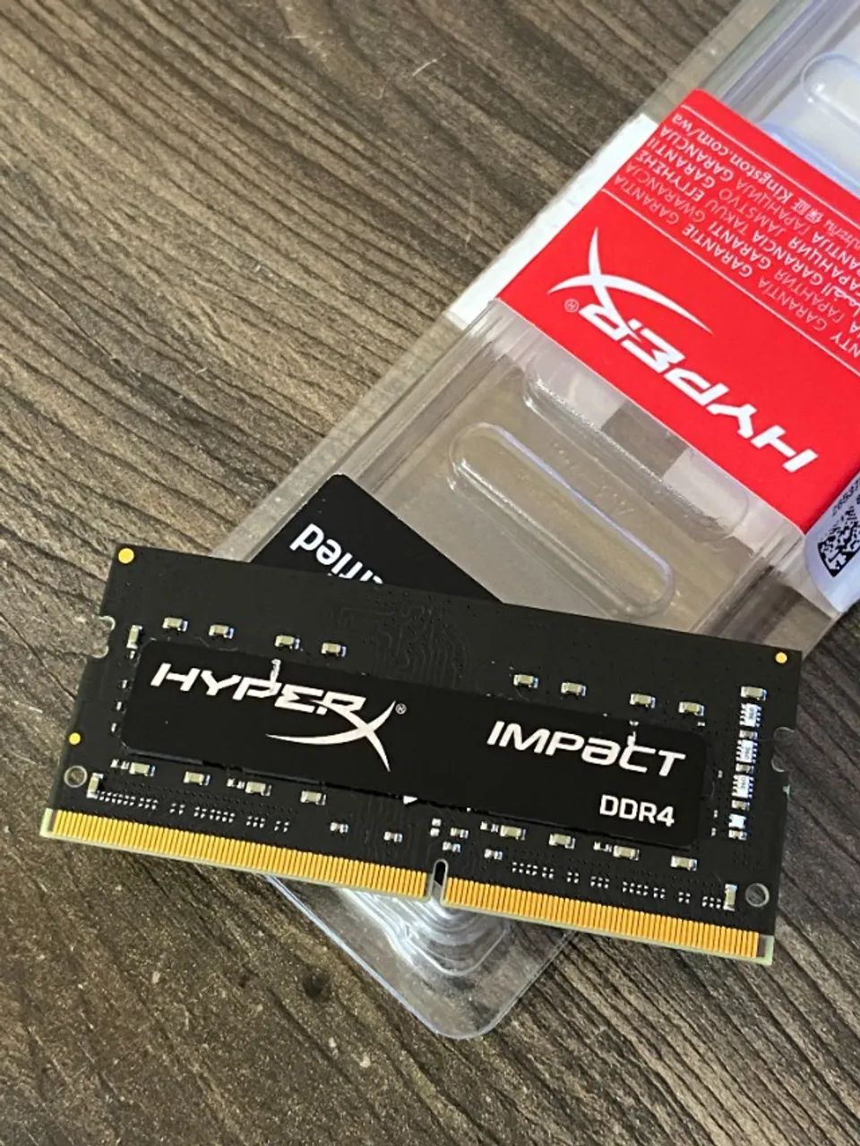 Memórias RAM DDR4 Kingston HyperX Impact Notebook - 8GB e 32GB