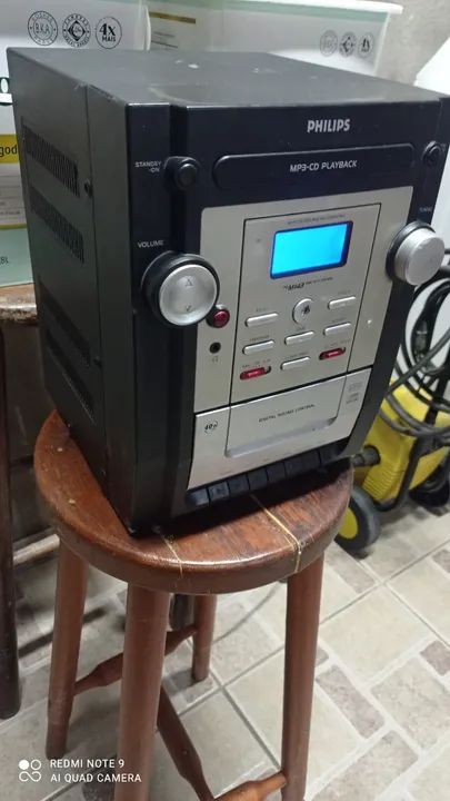 micro system philips defeito - Foto 3