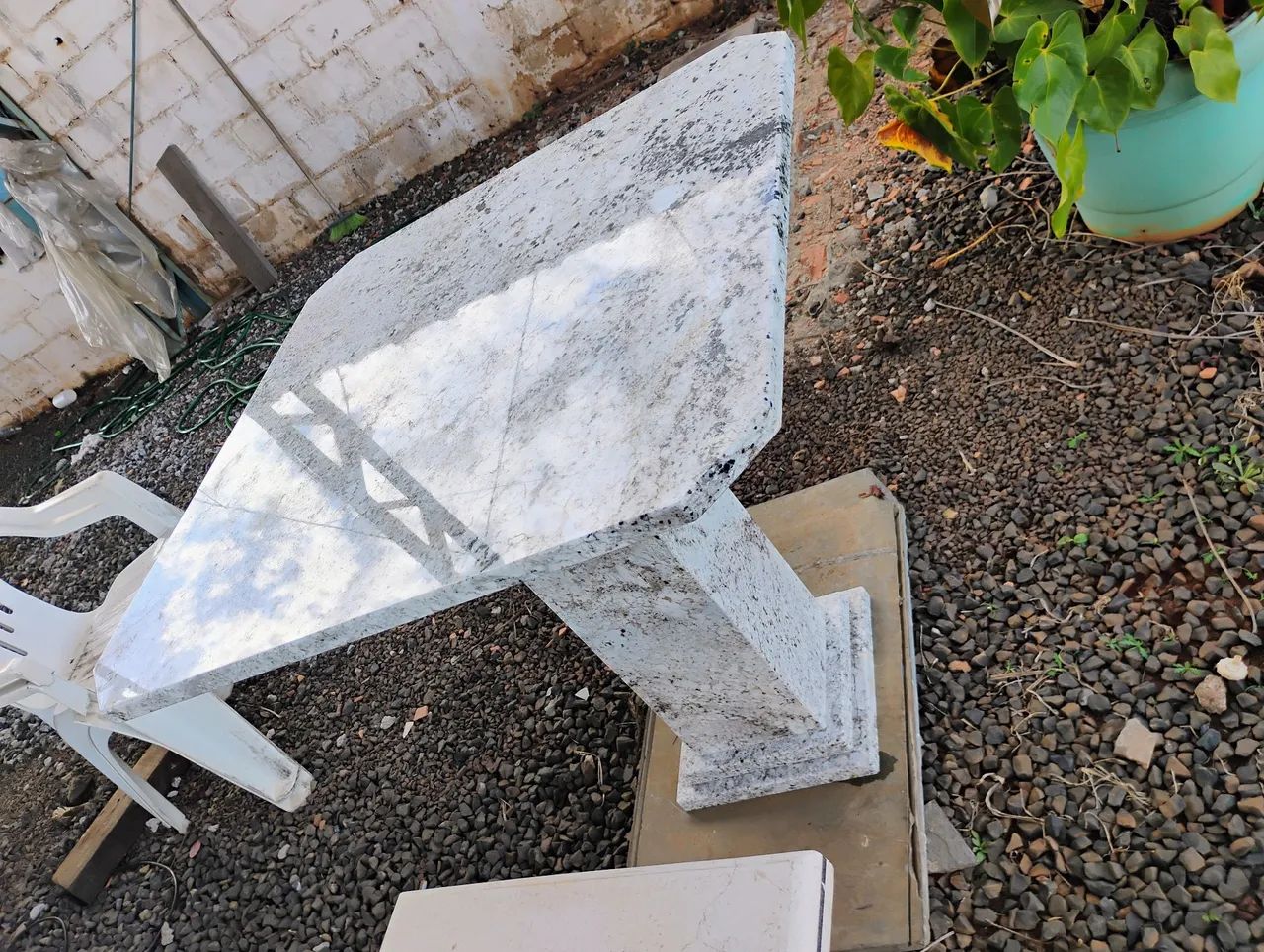 Mesa de Granito 90x90cm - Foto 2