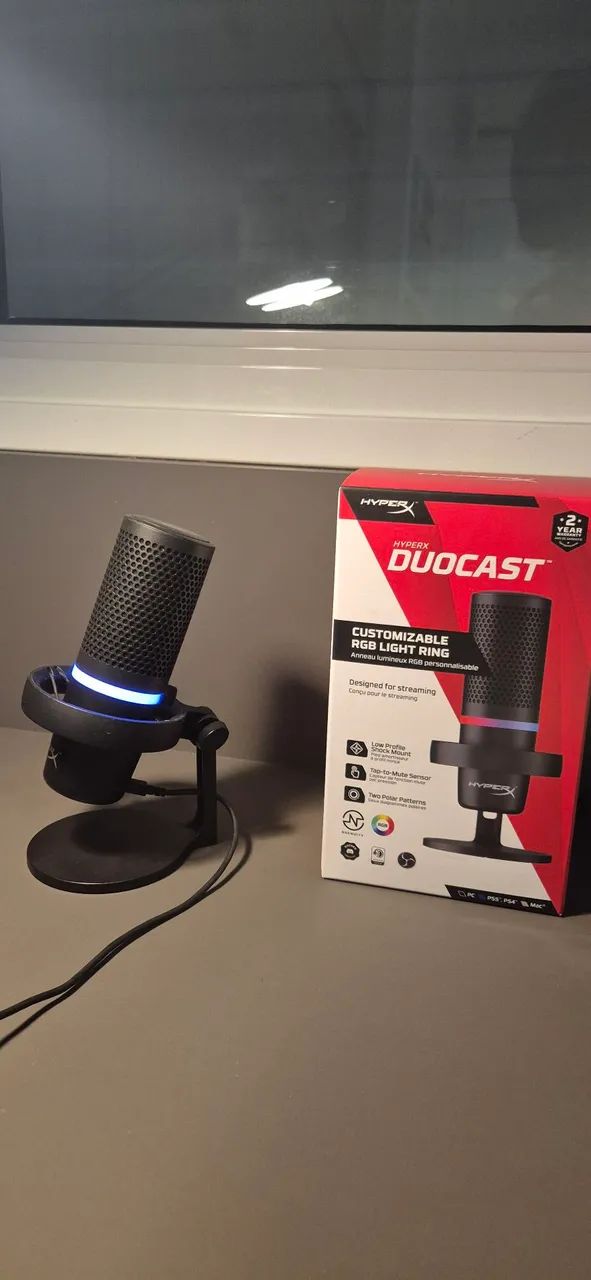 Microfone Hyperx Duocast64407621573123120