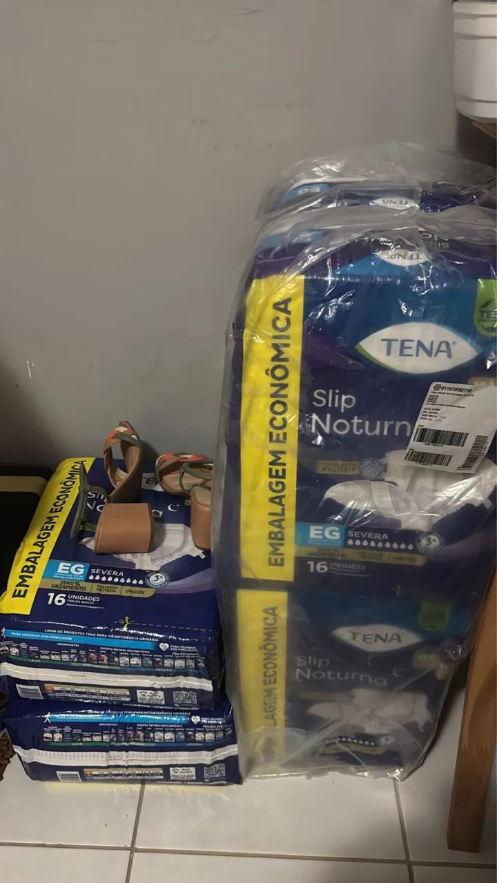 Fralda adulto Tena Slip Noturna EG - Foto 2