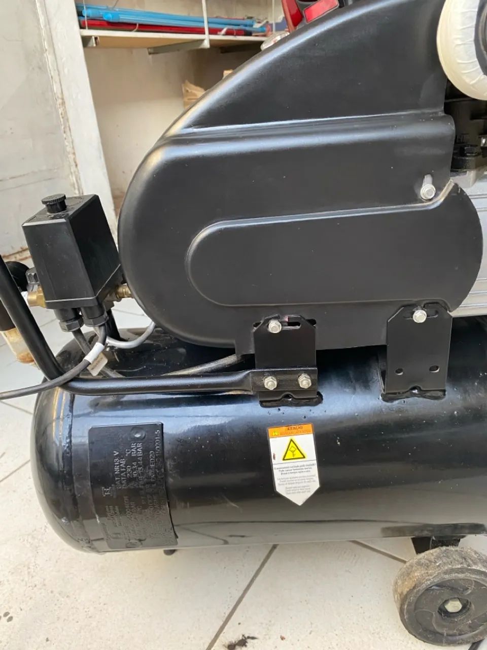 Compressor de ar Schulz CSI 8,5 - 24 Litros (12x no cartao) - Foto 5