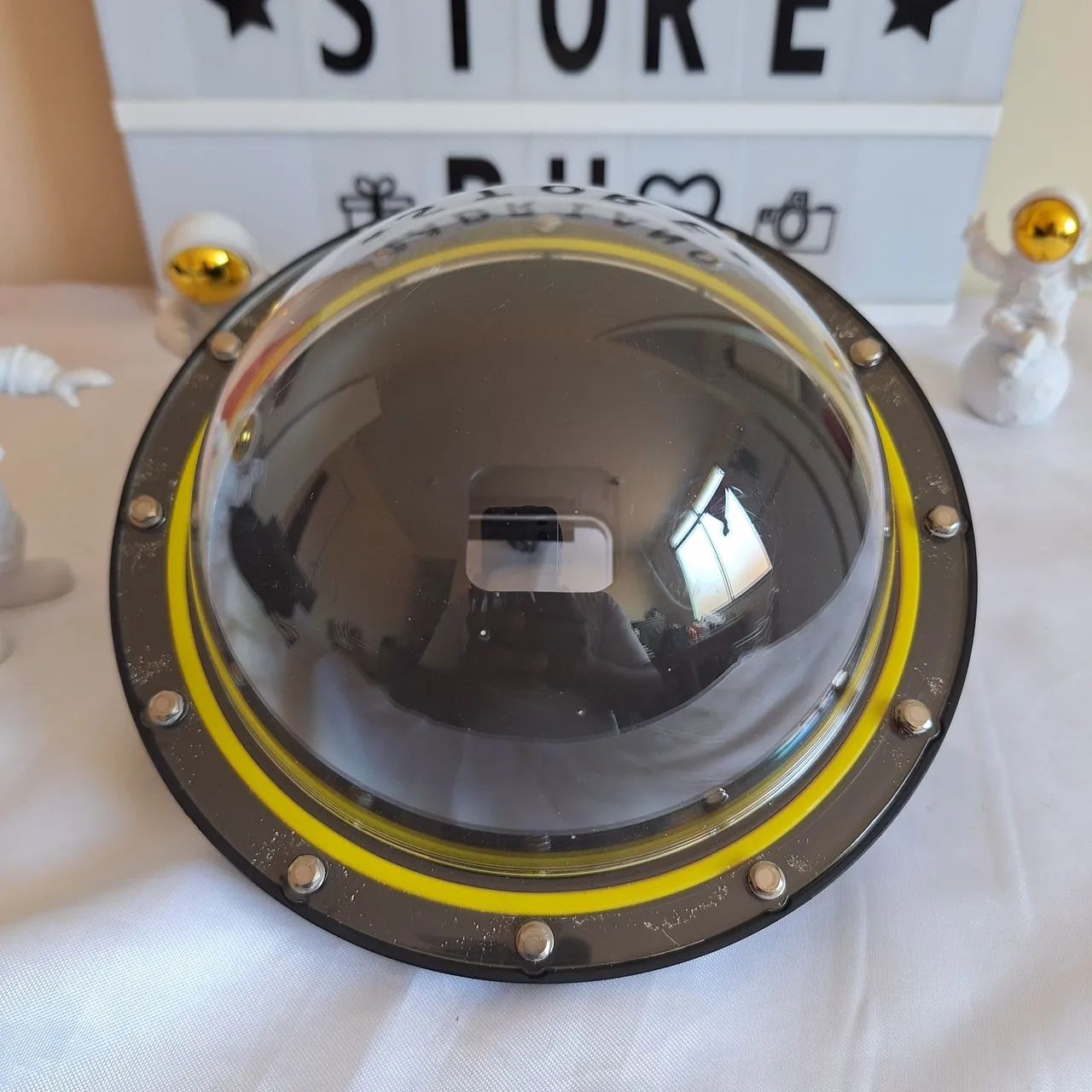 Dome Telesin p/ GoPro Hero 5, 6 e 7 Black