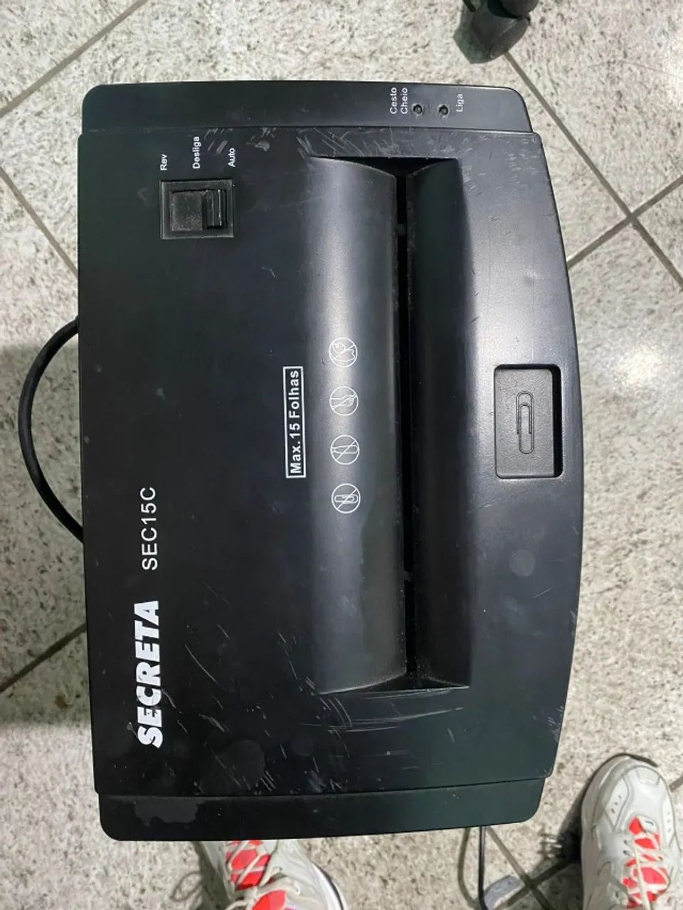 Fragmentadora Secreta Sec15 110v