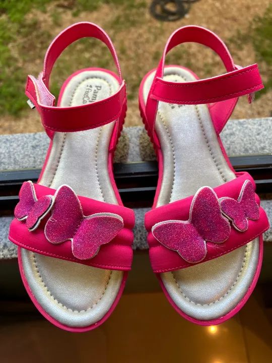 Sandália Pampili Rosa  - Tamanho 34 - Foto 3