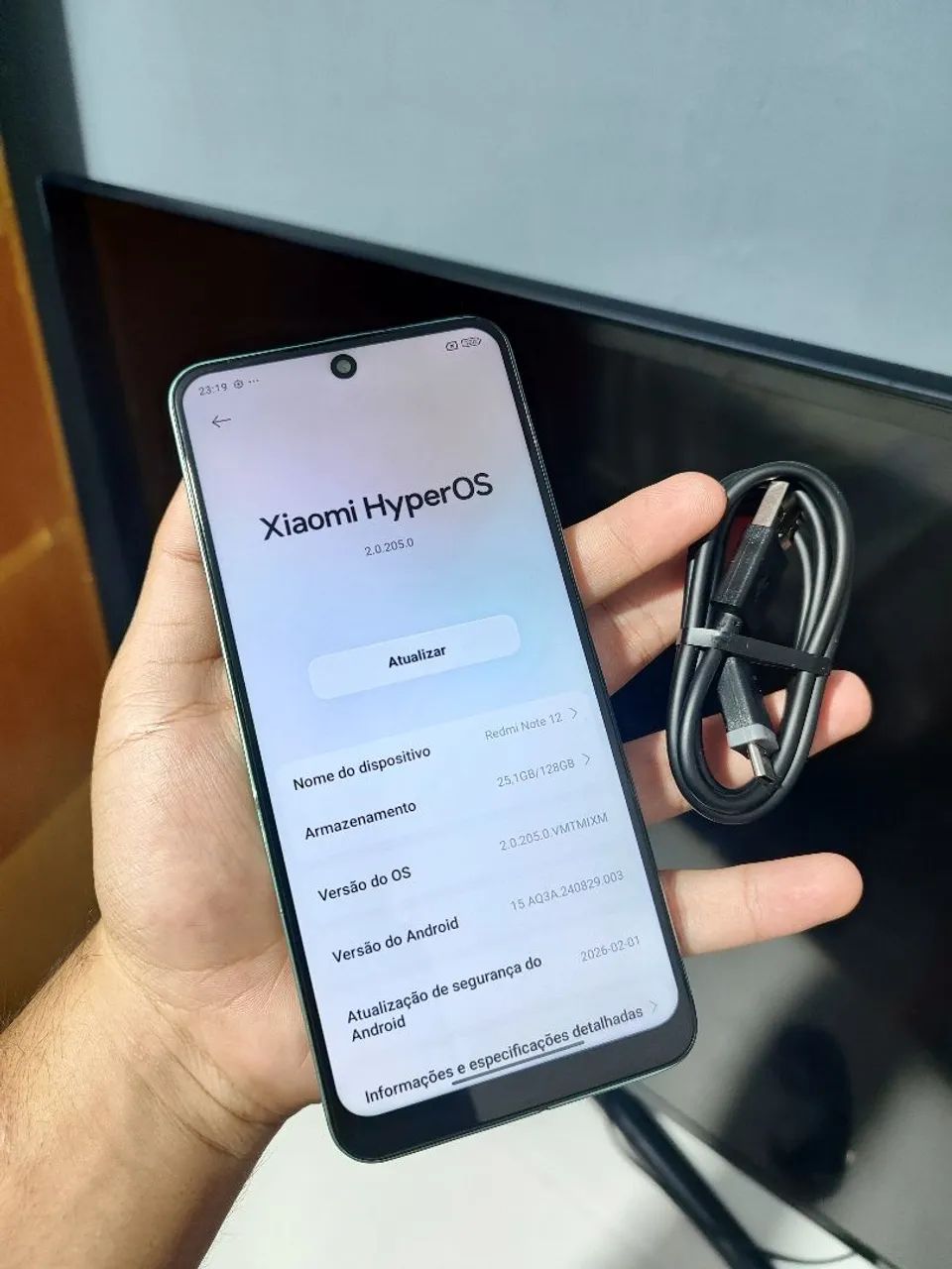 Redmi Note 12 Verde 128/4+2 RAM - Foto 2