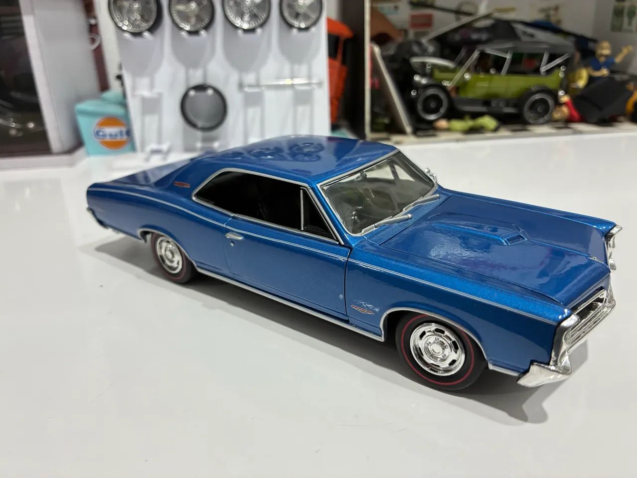 Miniatura Pontiac azul  - Foto 3