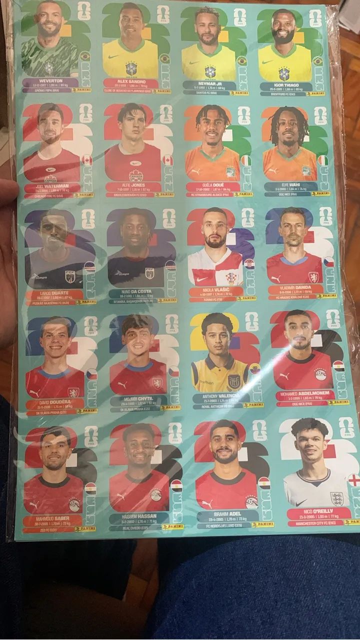 Figurinhas Legends da copa 2026 - Foto 2