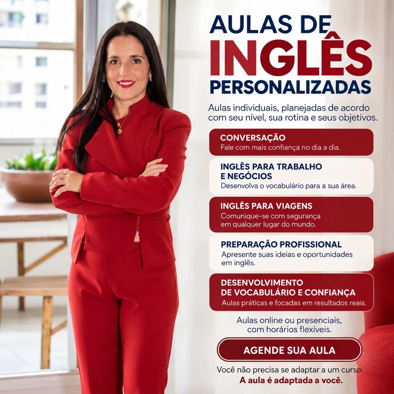 AULAS DE INGLÊS PERSONALIZADAS 