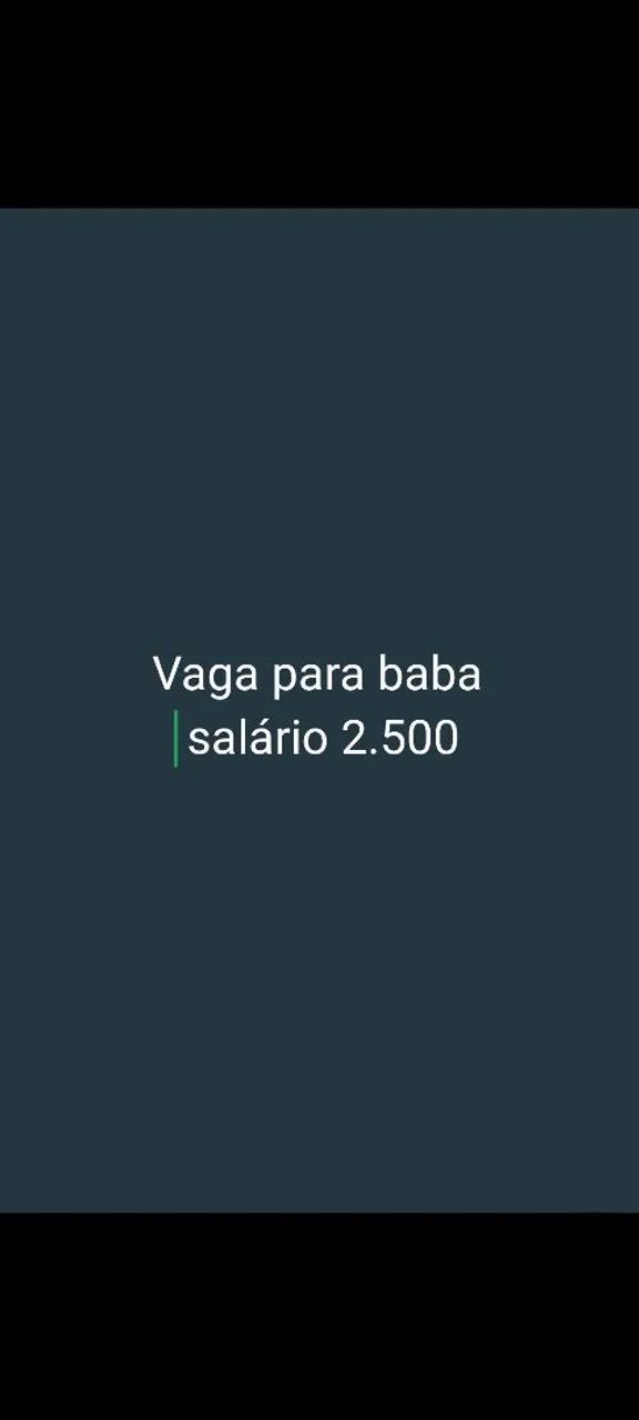 Vaga para baba