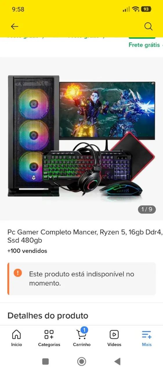 Pc gamer completo 