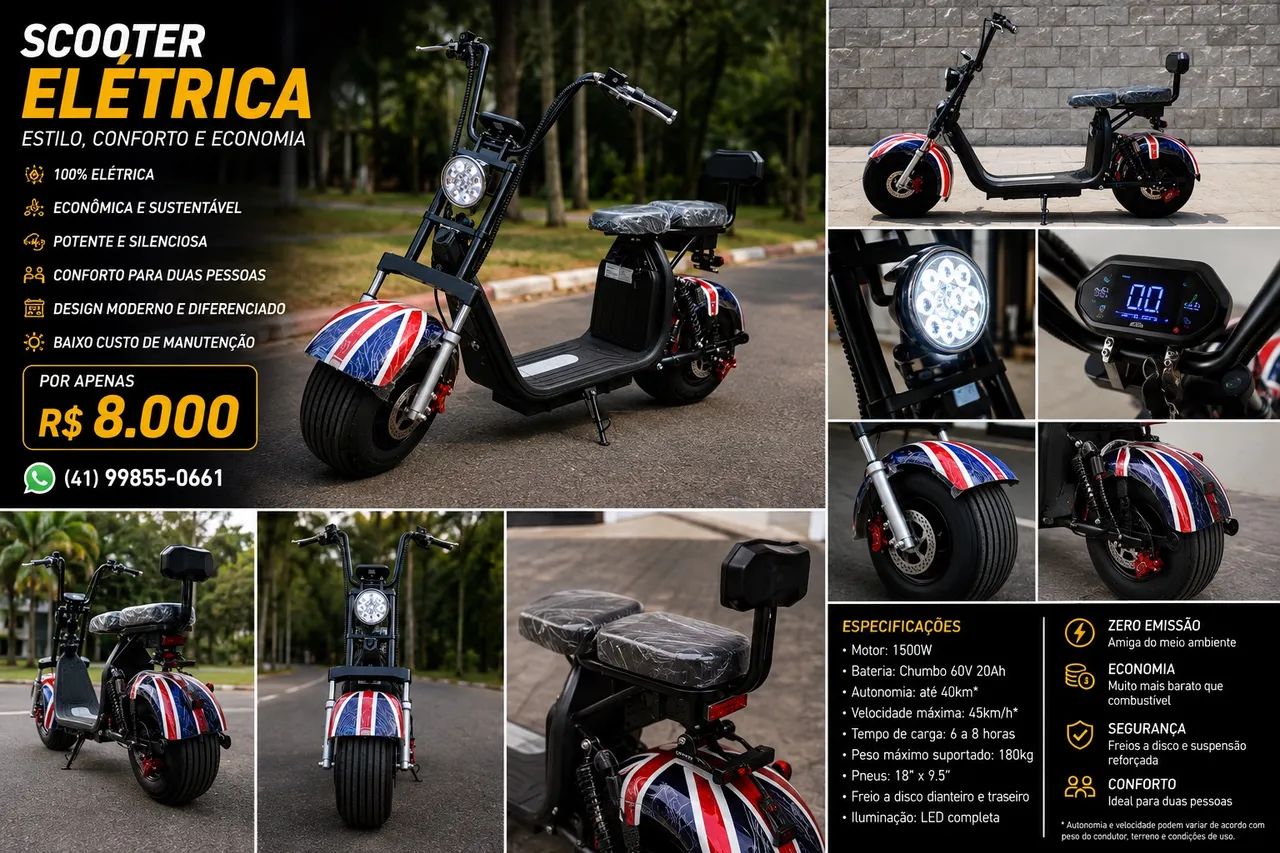 MOTO ELÉTRICA  - Foto 2