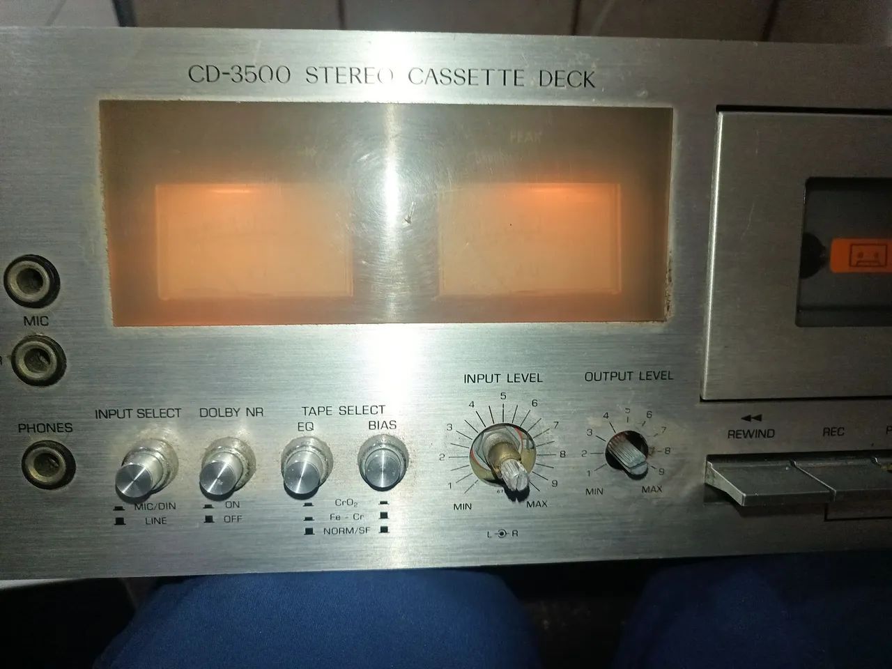 Tape Deck Gradiente CD-3500 p/restaurar  - Foto 3