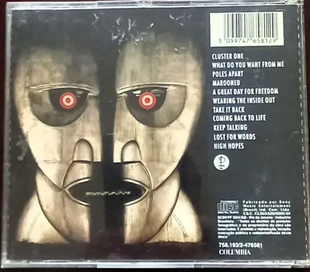 CD Pink Floyd - "The Division Bell" - Foto 2
