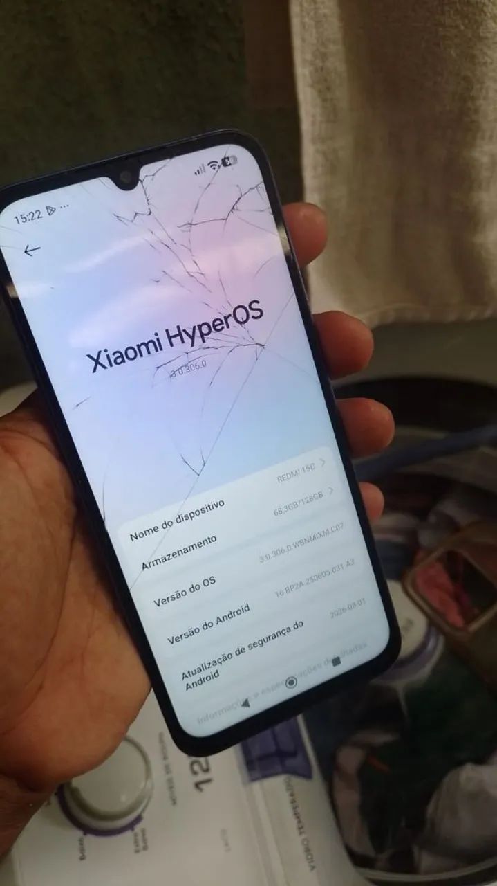 Redmi 15c 128gb trincado - Foto 2