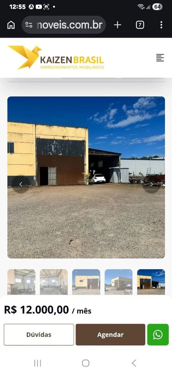 Tenho galpões para alugar Palhoça e são jose - Foto 2