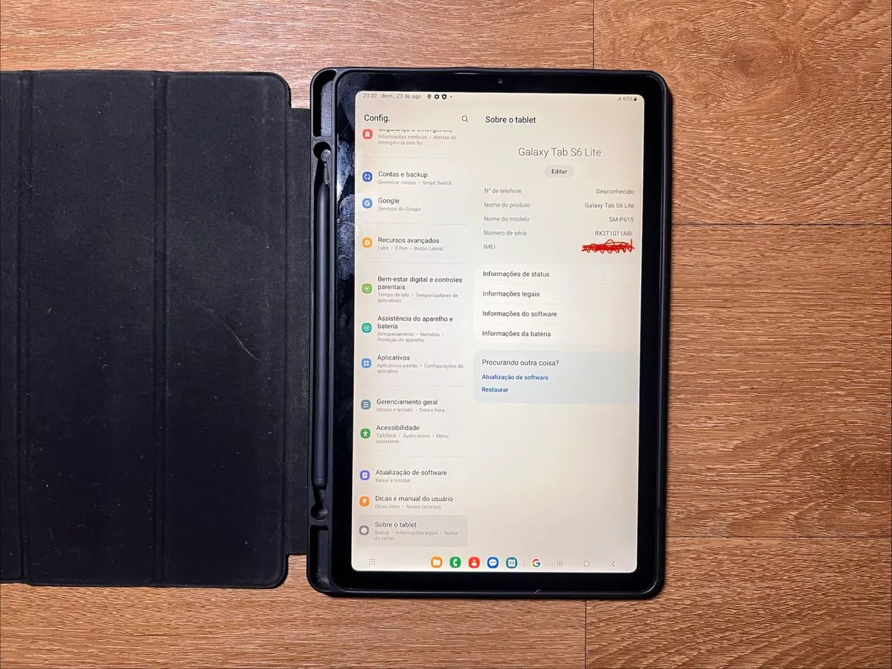 Tablet s6 lite - perfeito estado  - Foto 4