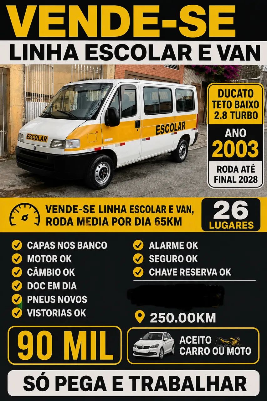 VENDE-SE DUCATO 