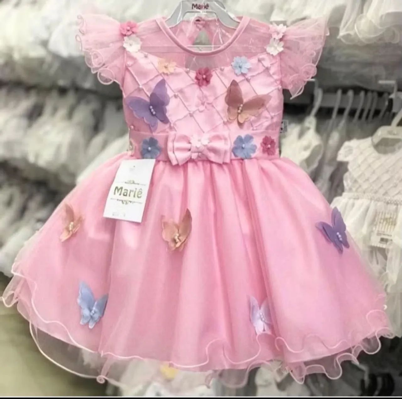 Vestido jardim das borboletas  - Foto 3