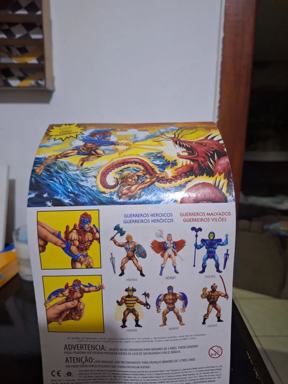 Boneco linha mattel master of universo stratos  - Foto 5