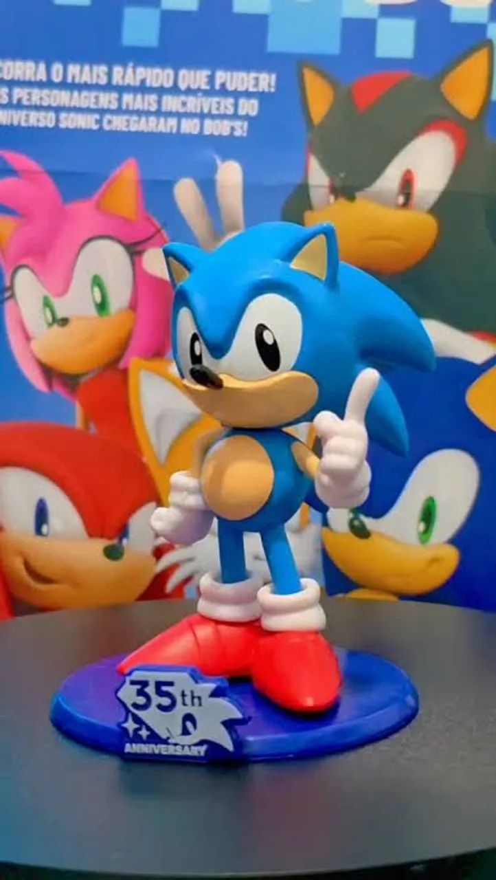 Sonic Clássico 35 anos bobs - Foto 2