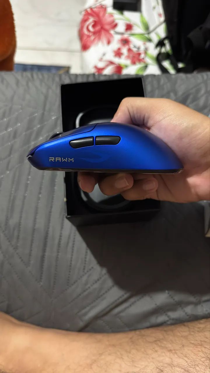 [NOVO] - MOUSE RAWM LEVIATHAN V4 AZUL - Foto 3