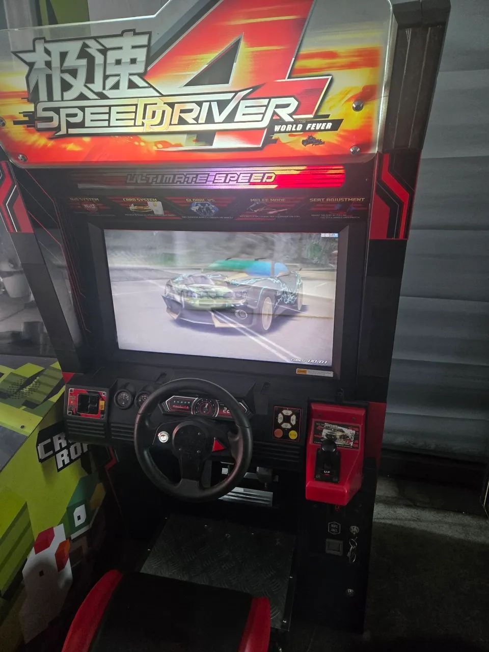 Fliperama Arcade Corrida Speed Driver 4 - Foto 4
